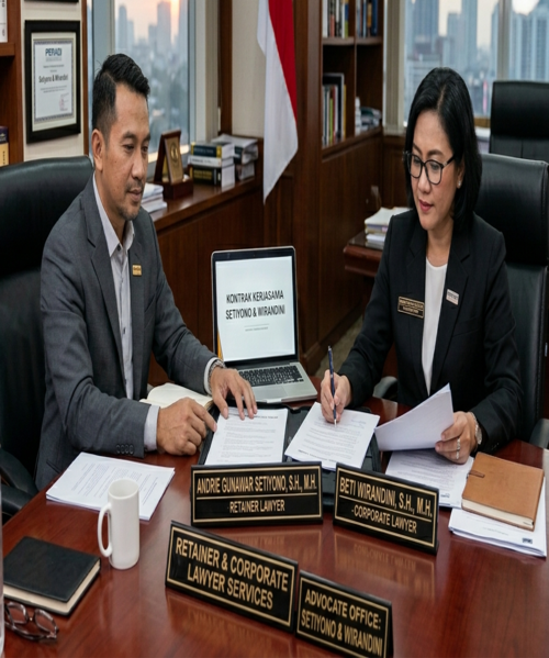 pengacara retainer